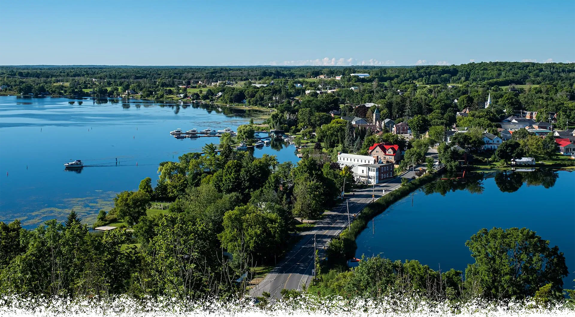 Ariel view of Westport